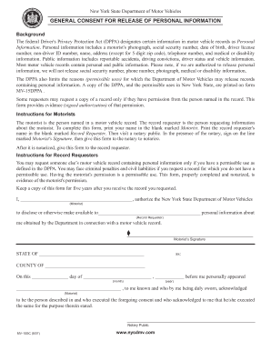 Personal Information Release Consent Form