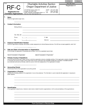 Rfc Document Template  Form