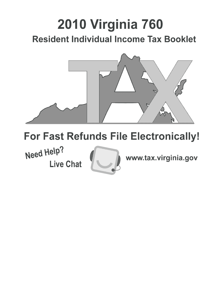 Virginia Tax Form 760 Year