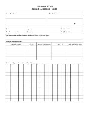 Ipm Monitoring Form