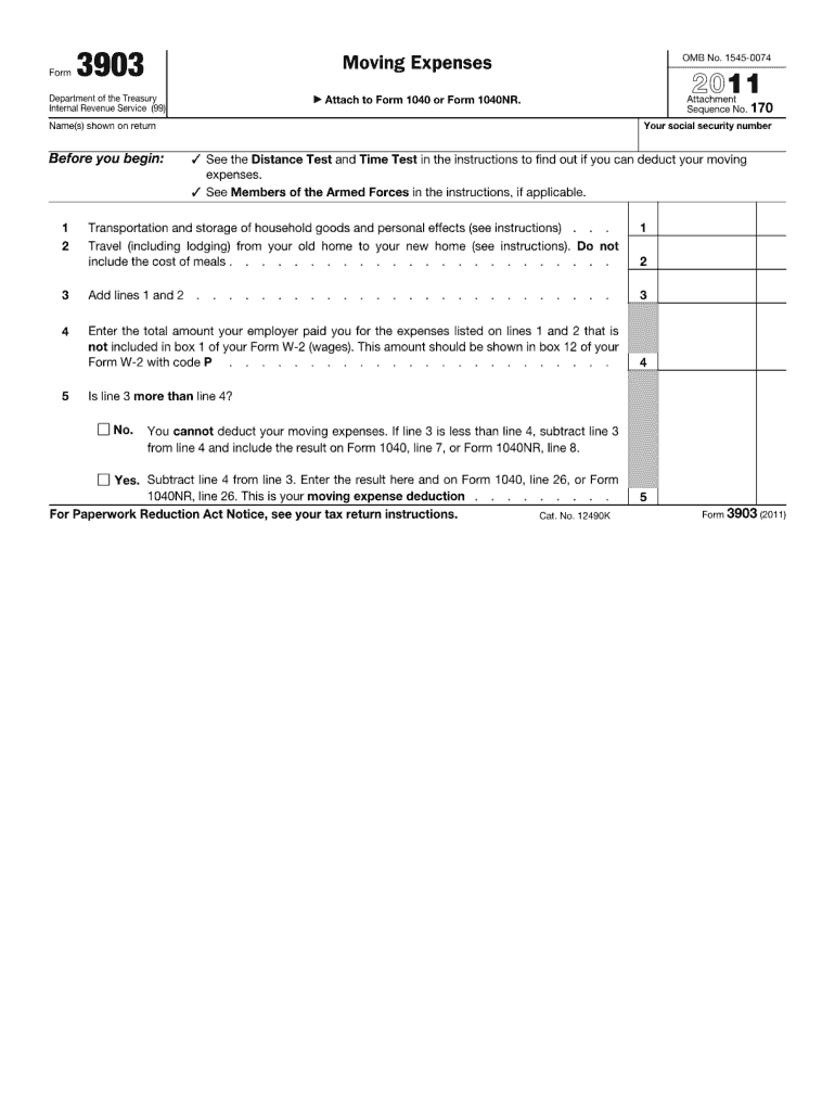 Irs Form F3903