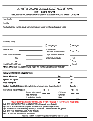 Pif Construction  Form