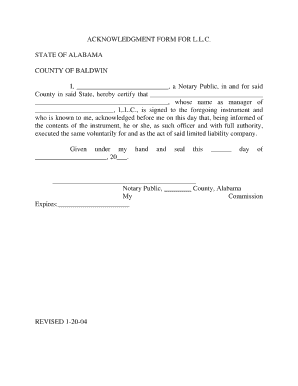 Acknowledgement of Paternity Form Alabama