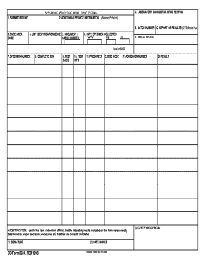 Dd 2624  Form