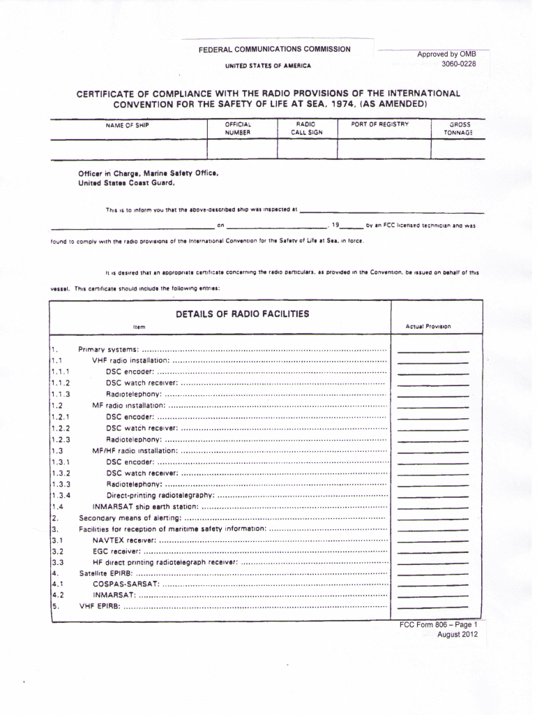  Gebcorp Forms 2012-2024