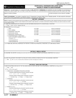 Dbq for Gerd  Form