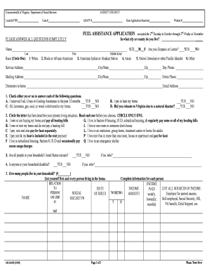 Food Stamp Application Form Online