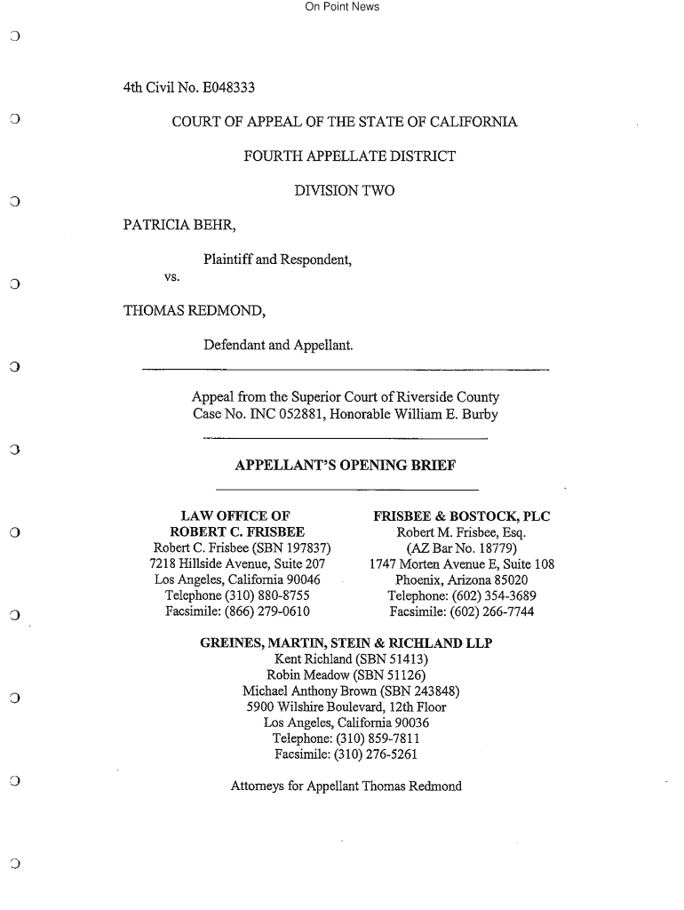 Court Case Inc052881 Form