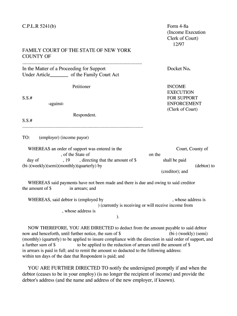  Cplr 5241  Form 1997