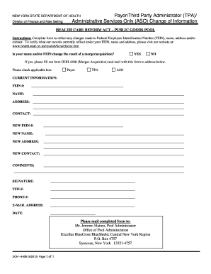 Doh 4409  Form