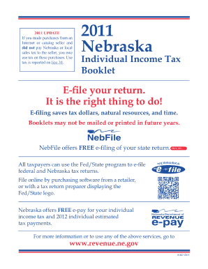 Nebraska 1040n Fillable Form