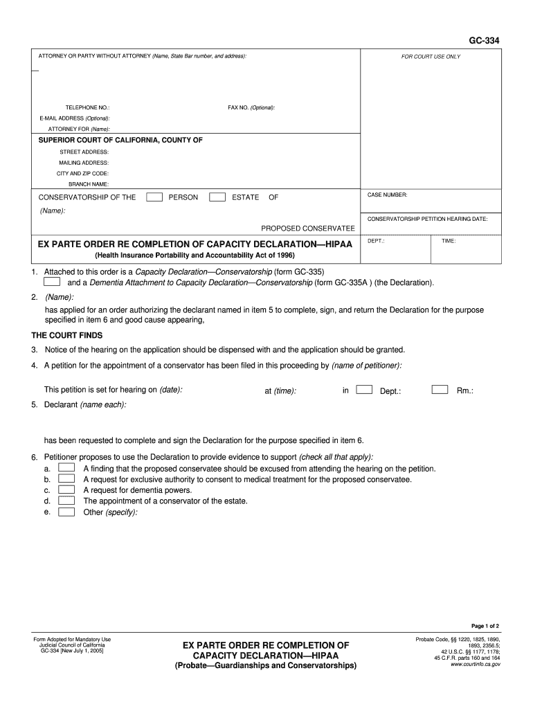 Gc 334  Form