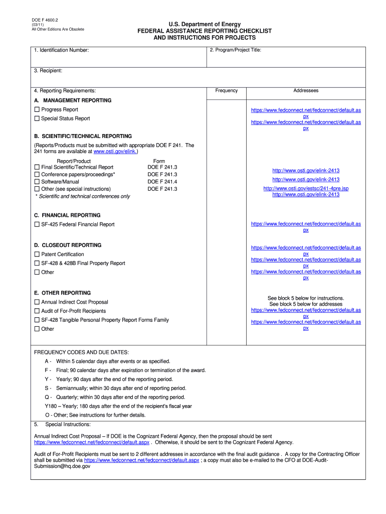 Doe F 46002 Form