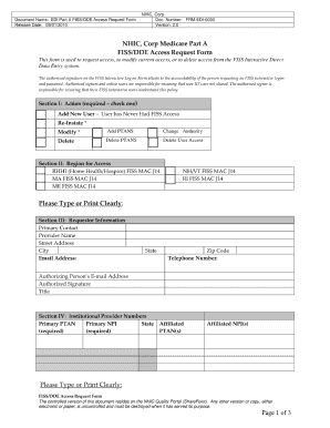 Part a Logon Request Form