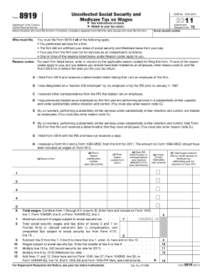 Form 8919