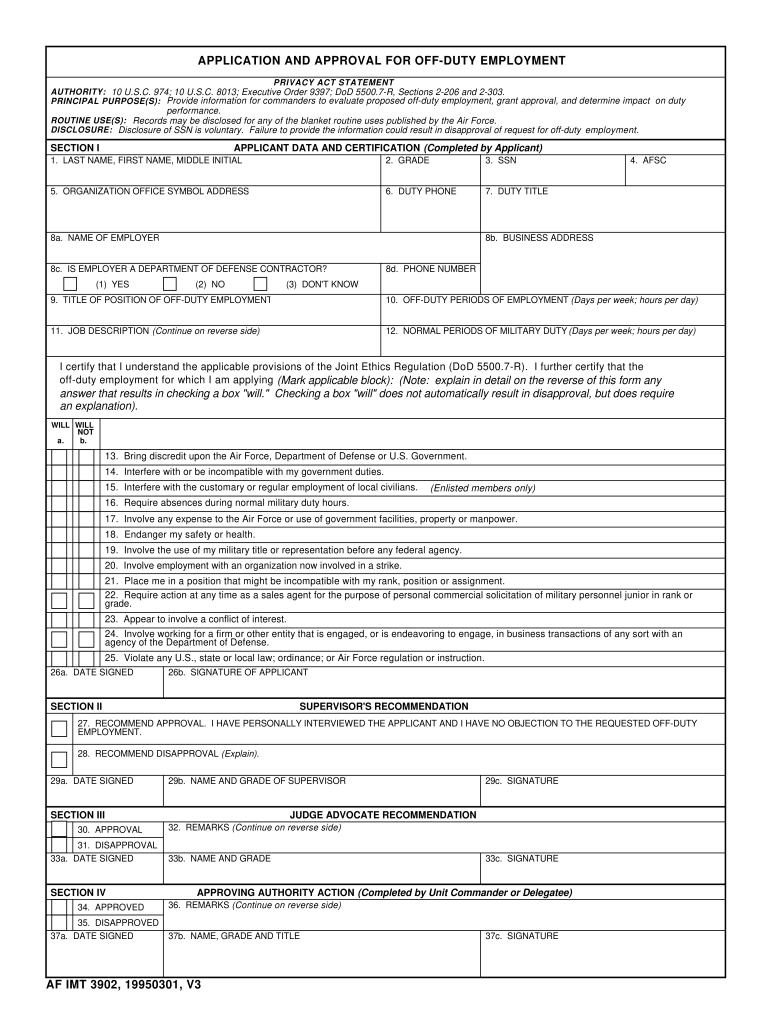 Af Imt 3902  Form