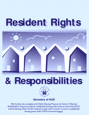Hud Resident Rights and Responsibilities  Form