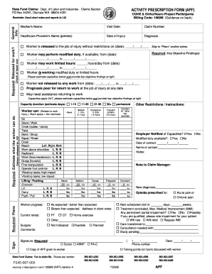 Apf Form