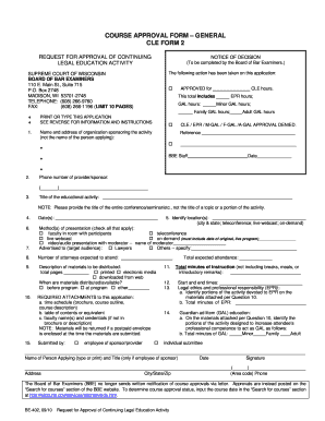 Wicourts Form