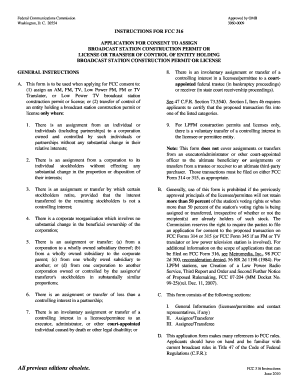 Fcc Form 316 Online Fill in