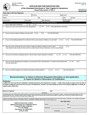 Bcia 8374 Fillable Form