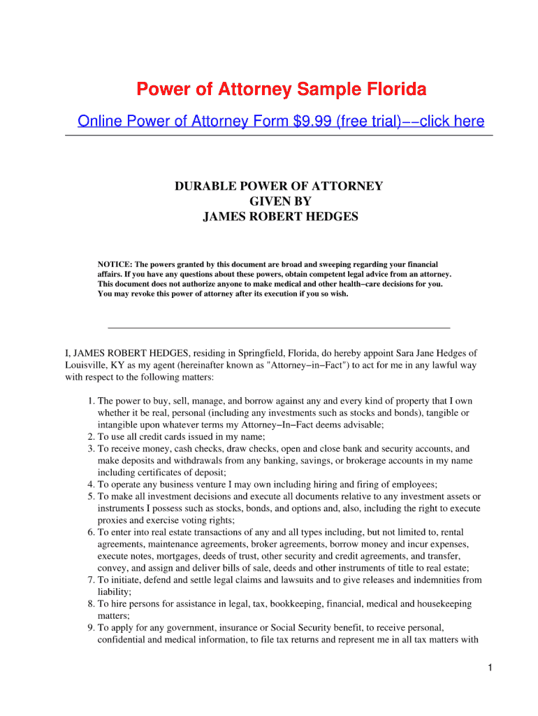 Template For Power Of Attorney Letter from www.signnow.com