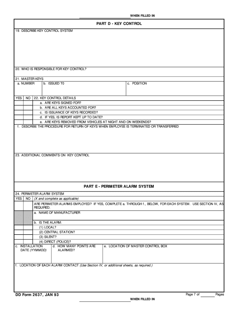 Dd Form 2637