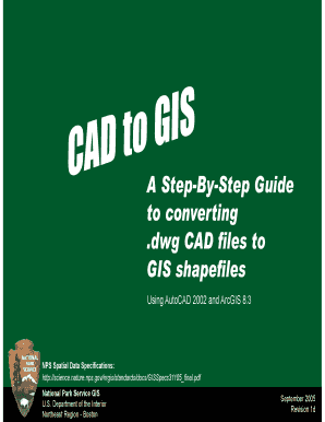 Autocad to Gis Step by Step Guide Form