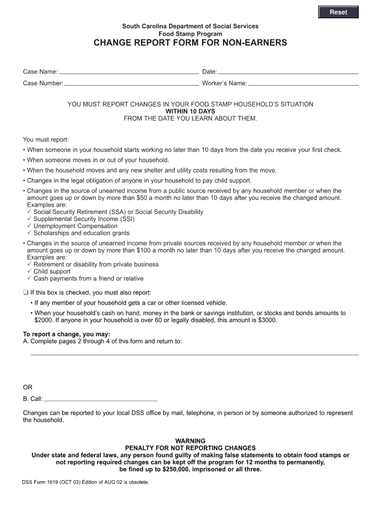  Food Stamps Application Online 2003-2024