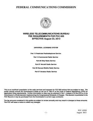 Fcc Form 1070y