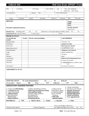 Epsdt Forms PDF