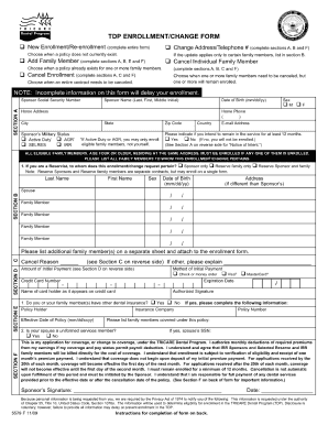 Tdp  Form