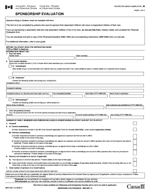 Pdfiller Imm5481e  Form