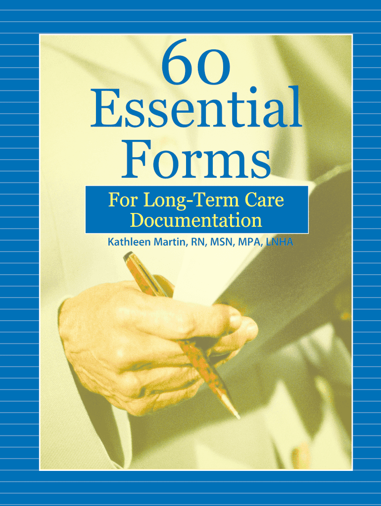 Long Term Care Documentation Forms