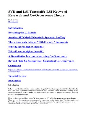 Lsi Tutorial  Form