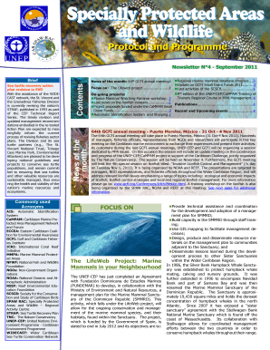 SPAW Newsletter N 2  Form