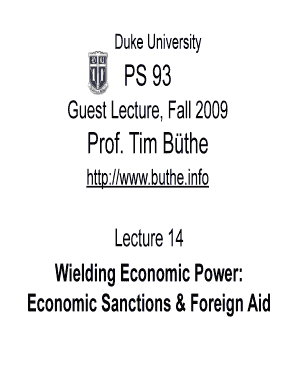 PS 93 Prof Tim B the Duke University Duke  Form