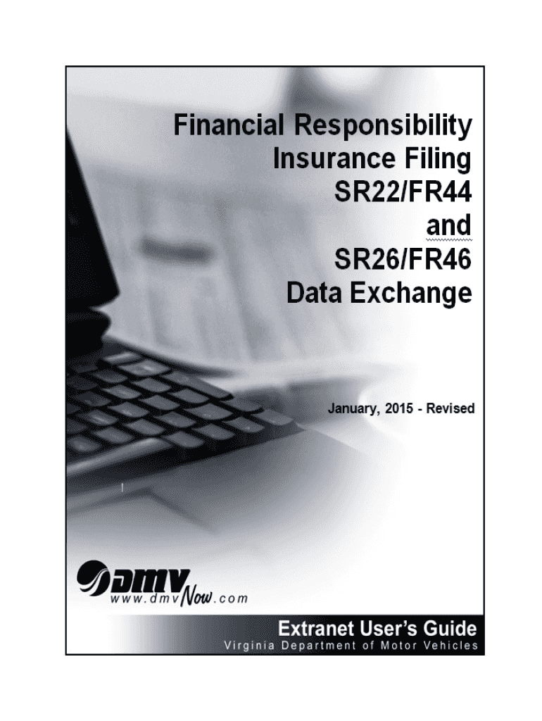 Texas Sr 22 Form PDF