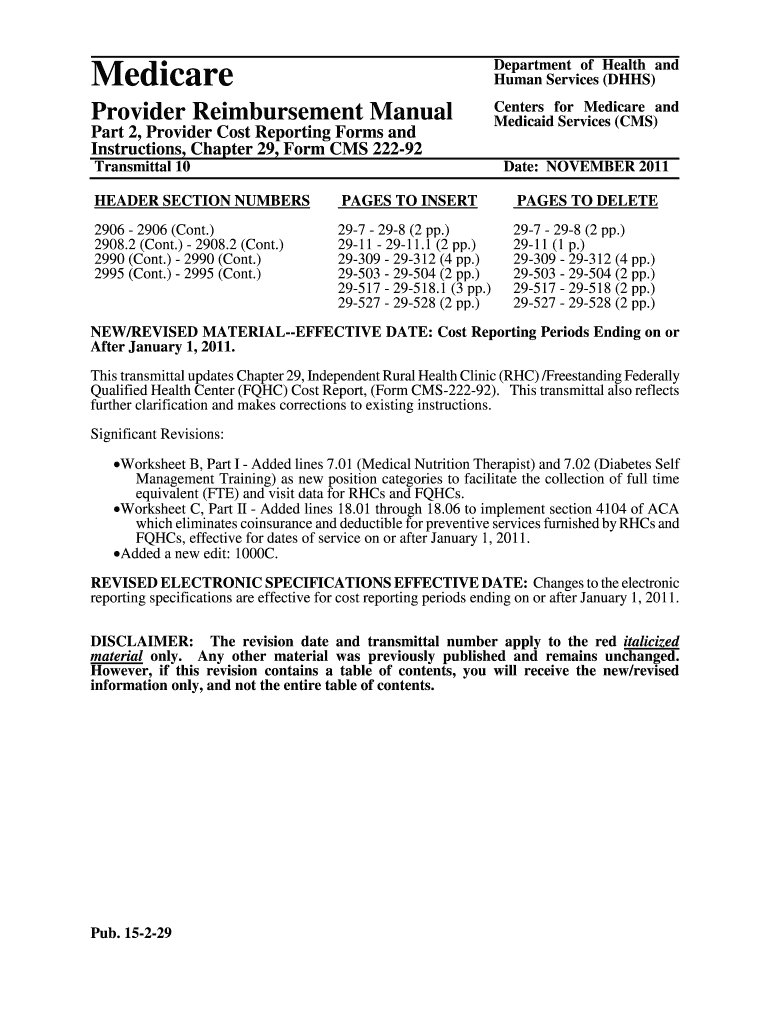 Cms 222 92  Form