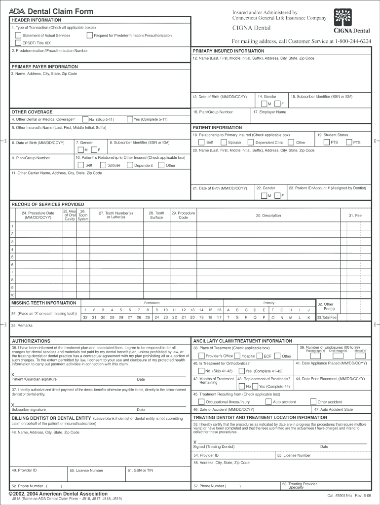  Ada Form 2006-2024