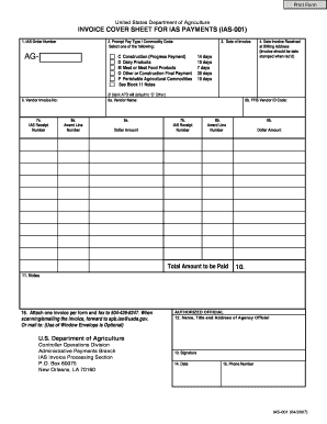 Farm Invoice Template  Form