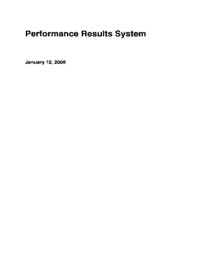Performance Results System Ias Sc Egov Usda