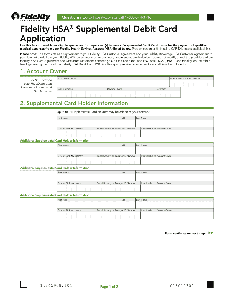 Fidelitycomhsasupplemental Form