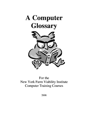 A Computer Glossary Nysipm Cornell  Form