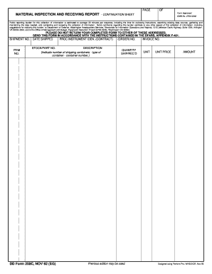  Dd Form 250 1992-2024