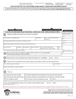 Printable Pa Liheap Application Form