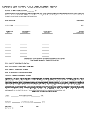 Sba Form Cap 1050 What is it