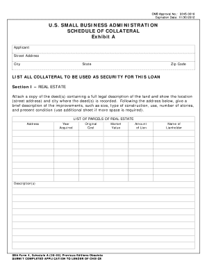 Sba Form 4