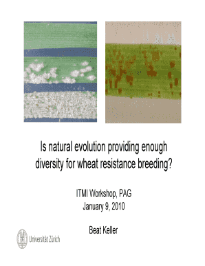 Is Natural Evolution Providing Enough Diversity for Wheat Resistance Wheat Pw Usda  Form