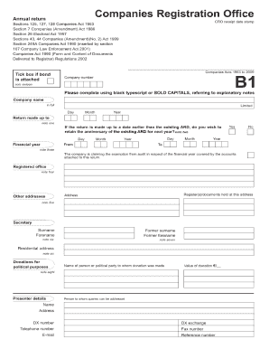 Annual Return Form Download